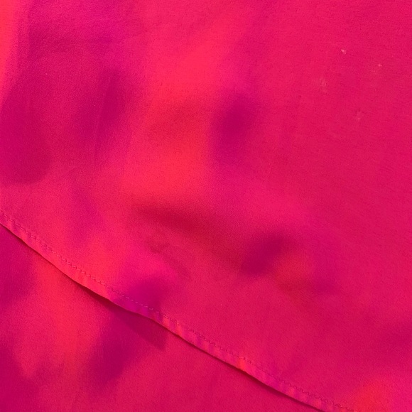 Pink Ruffle Boat Neck Style Top - Picture 3 of 4